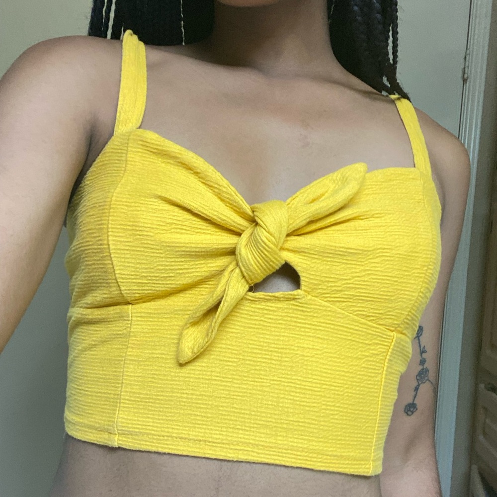 Yellow cami top